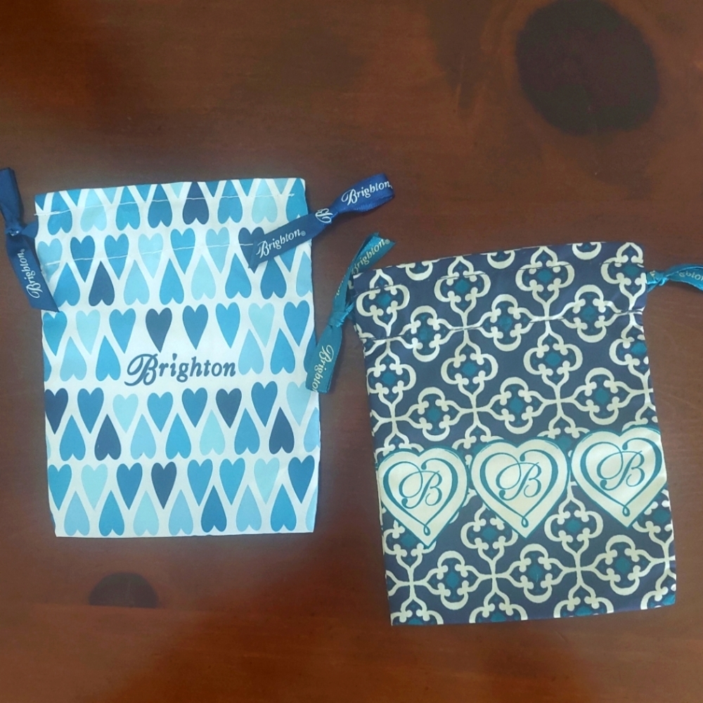 Two Brighton jewelry bags